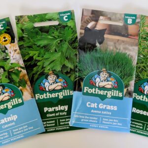 Fothergill's Seeds - Herbs for Cats Selection 4pks