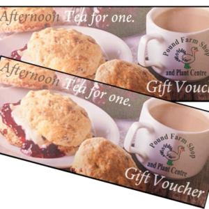 Gift cards and vouchers
