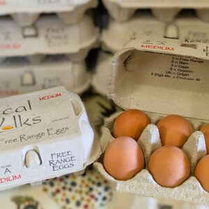 1/2 Dozen Free Range Medium Eggs
