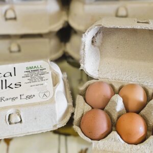 1/2 Dozen Free Range Small Eggs