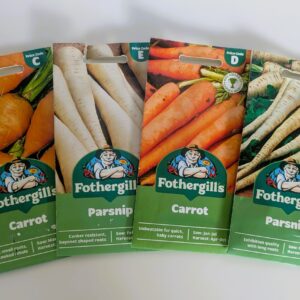 Fothergill's Seeds - Carrot & Parsnip 4pks